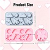 8-Cavity Unicorn Silicone Molds, 2-Pack (Blue & Pink)