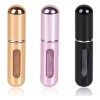 Unbranded 3 Pcs Travel Portable Mini Refillable Perfume Atomizer Bottle
