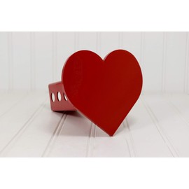 Custom Hitch Covers 12893-Red Heart Hitch Cover