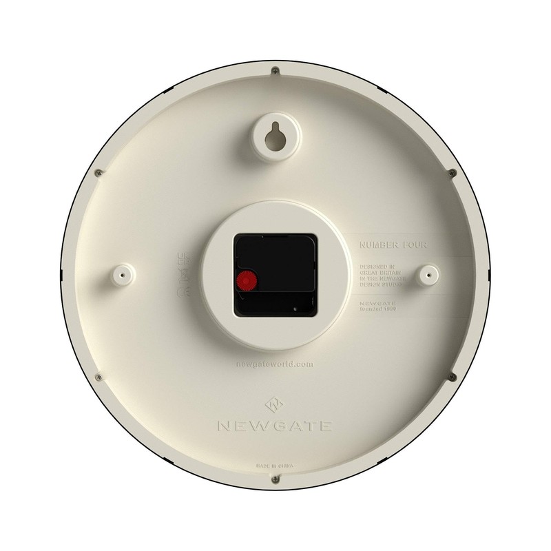 NEWGATE® Number Four Theatre Wall Clock | Modern Round |