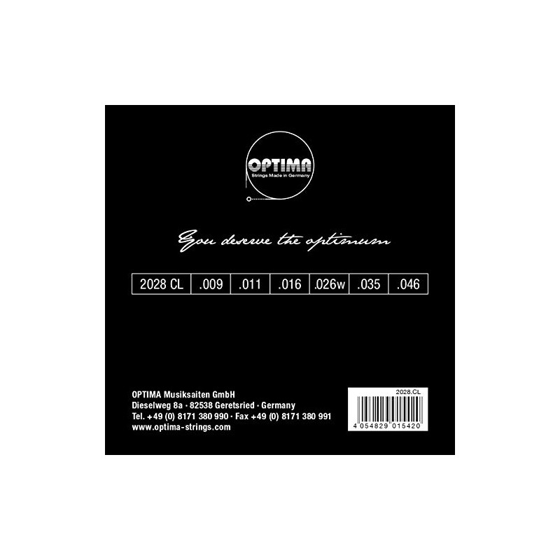 Optima Electric Guitar Strings (221804)