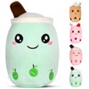 OSDUE Bubble Tea Cuddly Toy, 24 cm Boba Cuddly Toy,