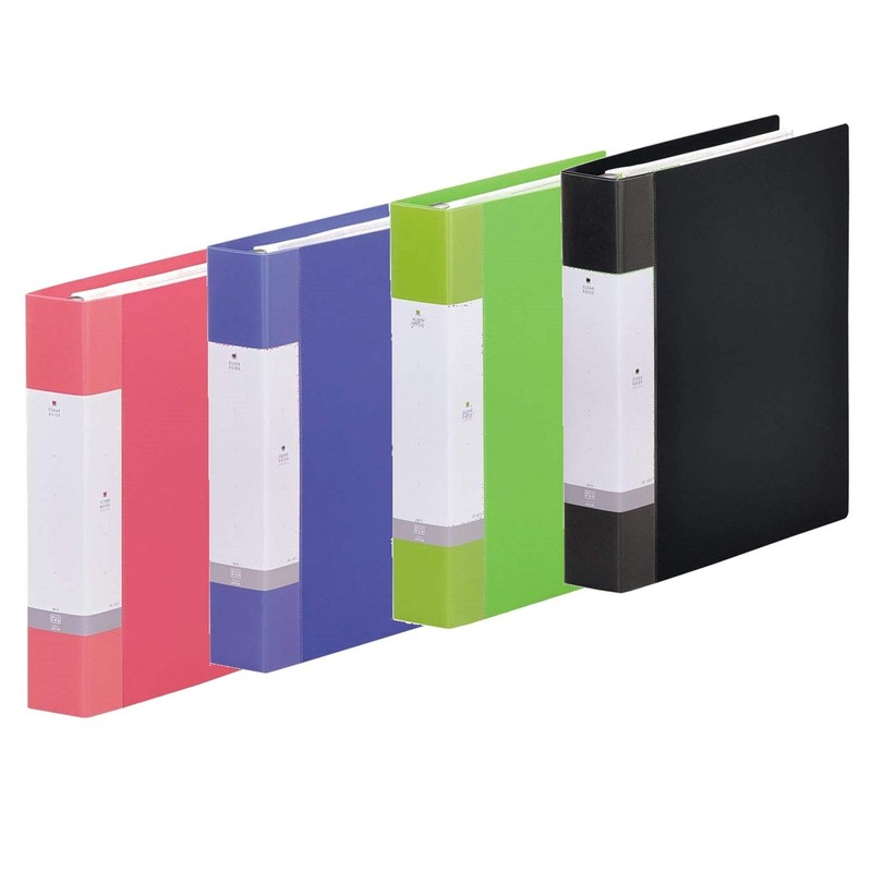Lihit Lab G3806-24 30 Ring Binder, A4, 45 Protect Sheets,