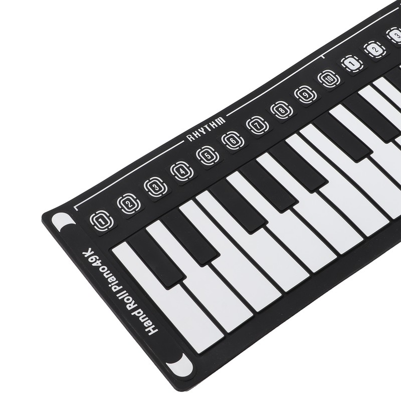Hand Roll Piano 49 Key Portable Foldable Electric Keyboard Piano
