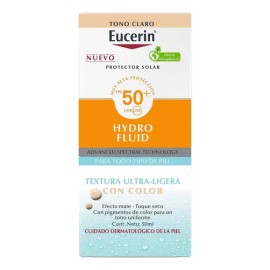 Eucerin Sun Face Hydro-Fluid FPS 50  Tono Claro 50ml                                                                                                  