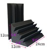 8 PCS 4.6"x4.6"x9.4" Sale Acoustic Foam Black Bass trap Soundproof