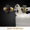 Onlyfire 5041 Soft Nose POL Propane Gas Fitting Adapter with