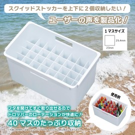 MEIHO BM-40S Stocker Tray, White