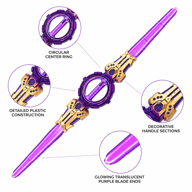 Light Up Toy Sword for Kids – LED Sound Effect