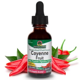 Natural's Answer CayneFruit, Organic Alcohol, 6500shu, 30 ml