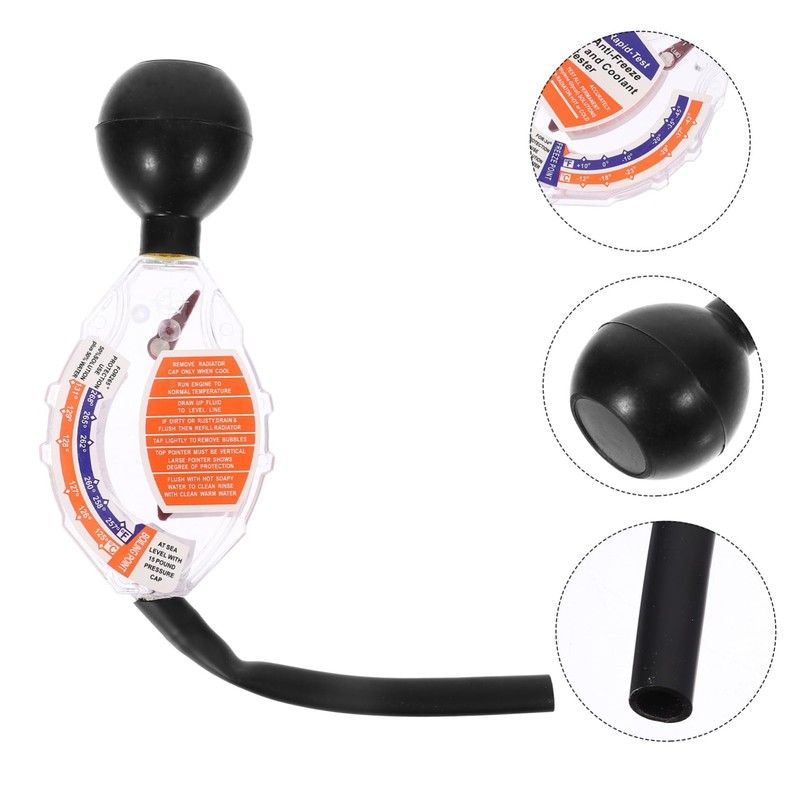 Zerodeko Accurate Coolant Tester High Precision Antifreeze Tester for Automotive