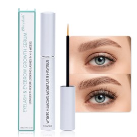 Obeyalash Eyelash Serum for Lash Growth 5 ML Lashes Rapid Growth Serum & Eyebrow for Longer, Thicker, Healthier, Natural & Safe Ingredients, Vegan