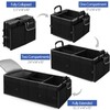 Trunk Organizer With Built-In Insulated Leak Proof Cooler Bag,Collapsible Cargo