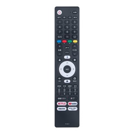 TV Remote Control TV-RC7 fit for GREENHOUS GH-GTV50C-BK GH-GTV50CTR-BK GH-GTV55AKB-BK GH-GTV55ATR-BK GH-GTV40CTR-BK GH-GTV32CTR-BK Compatible with Voice Search