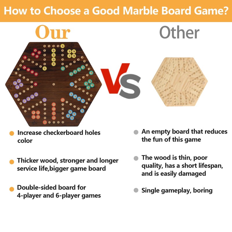Extra Large Wahoo Board Game Wooden Original Board Game 2