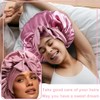 HAZMA 1 x Silk Bonnet for Sleeping, Bonnet for Curly,