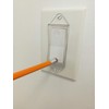 Clear Rocker Switch Plate Cover Guard 4 Pack - Keeps