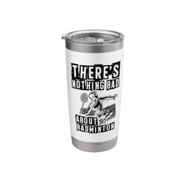 Best Badminton Player Of All The Time Shuttlecock Stainless Steel Insulated Tumbler