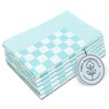 ZOLLNER 352 Tea Towels, 65 x 65 cm, 100% Cotton,