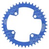42T Chainring, Ergonomic 104BCD Crankset Chainring for Mountain Bikes(blue)