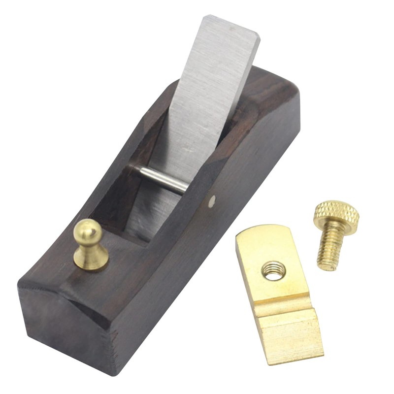 BOROCO Mini Ebony Hand Planer Carpenter's Grooves Trimming Carpenter's Slicer