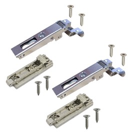 Salice Hinged Door Hinges Foldable for Doors with 105° Opening Various Applications (Metal Profiles, Collar: 0 Base H00 Wood Screw)