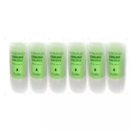 Gita [뷰티나라] 김정문알로에 워터스플래쉬 쿨링선스틱 얼음자차 23g 6개 [Beauty Land] Kim Jeong-moon Aloe Water Splash Cooling Sunscreen Stick Ice Tea 23g 6 pcs [6 pieces]
