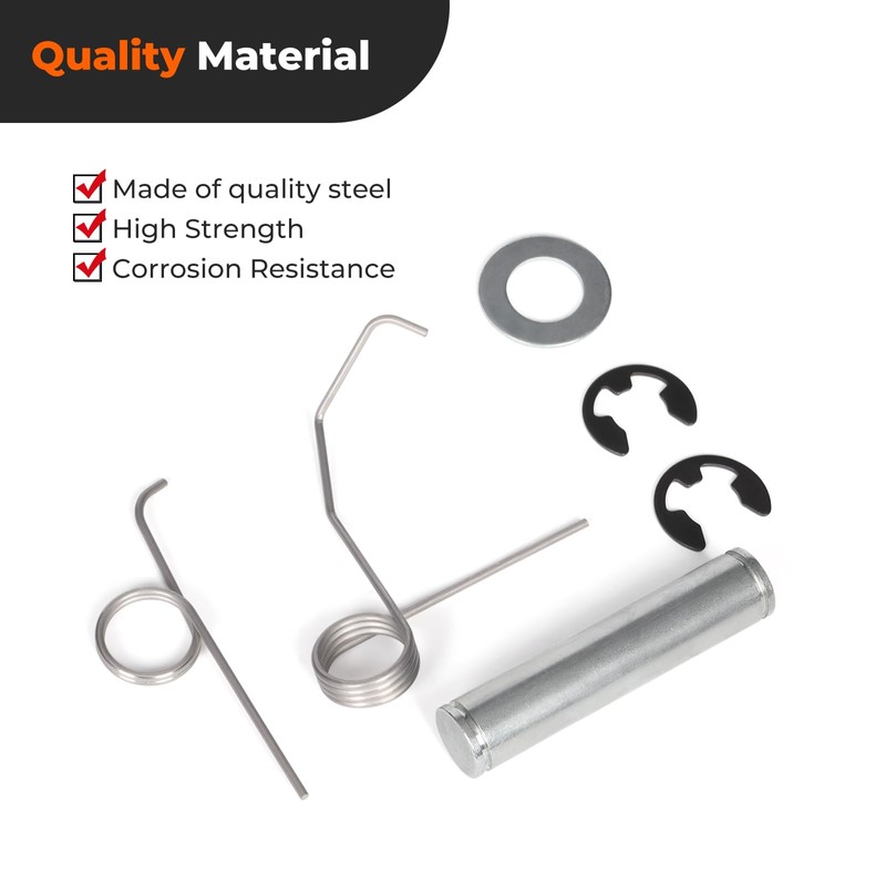 Atesilor 2 Set Latch Shaft Safety Spring Kit Fit for