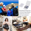 Ryaupy 10 x Transparent Memory Card Cases Storage Box –