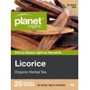 Planet Organic Licorice Herbal Tea 25 Tea Bags