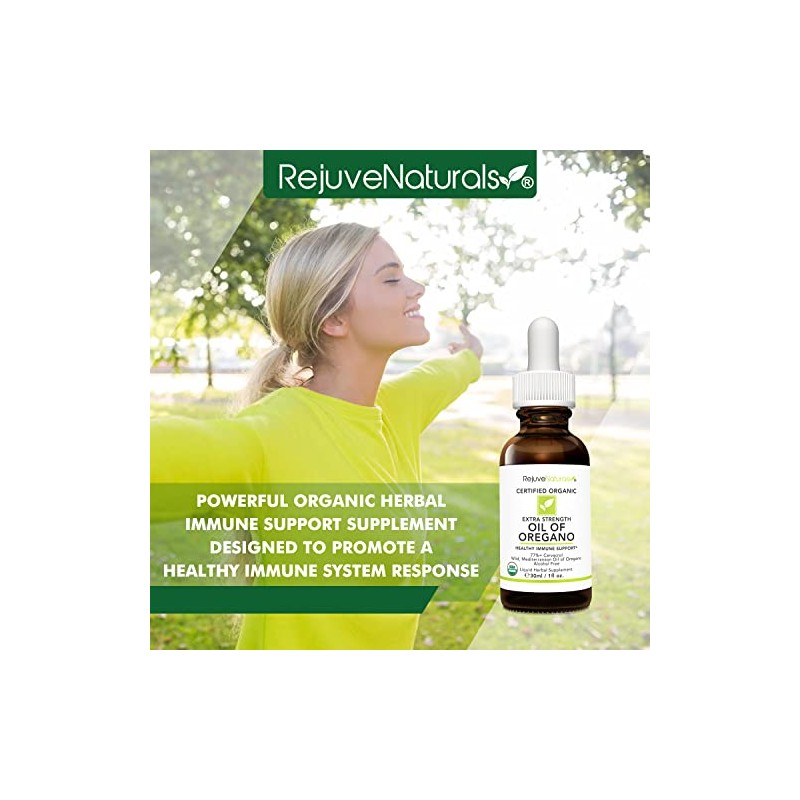 Rejuvenaturals Aceite de Or?gano Extrafuerte