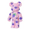 LNZDD Building Blocks Set, Pink Bear with Purple Spots, Animal