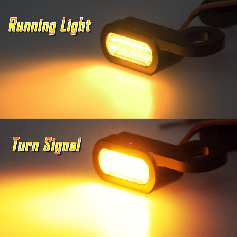 HDBUBALUS LED Turn Signal Indicator Blinker Running Light Fit for