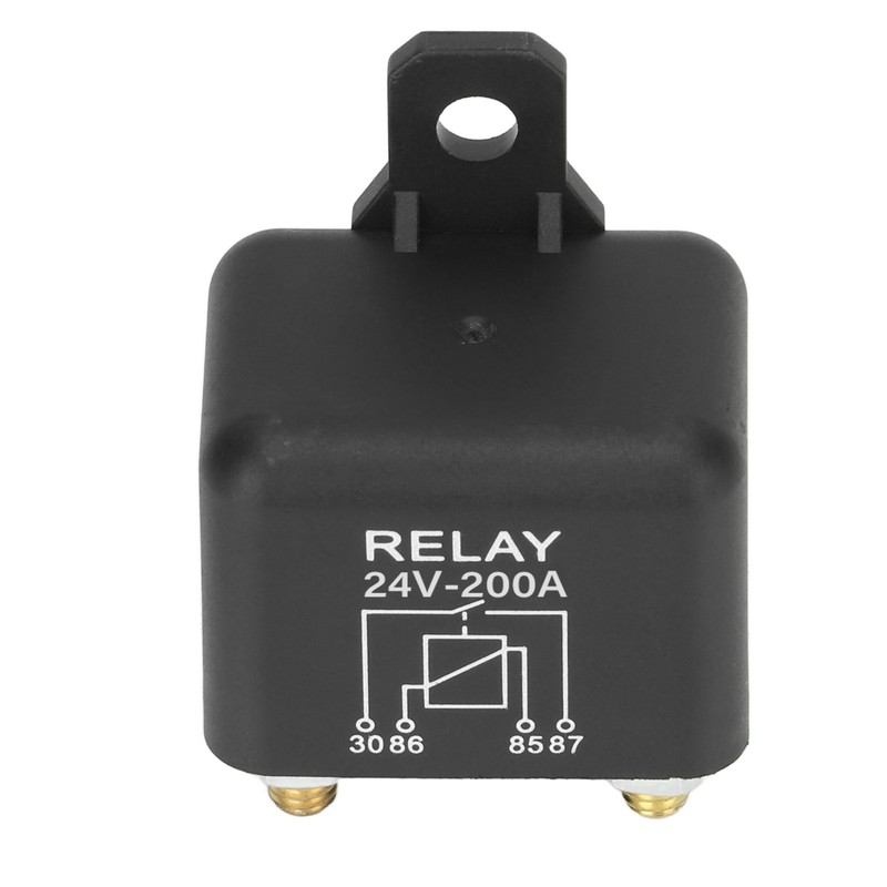 24V 200A Car Start Relay High Current Normally Open Brass