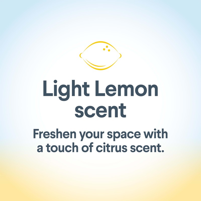 Clorox Free & Clear Cleaning Wipes, Light Lemon Scent, 75