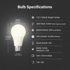 Feit Electric A19 LED Light Bulb, 60W Equivalent, E26 Base,