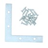 75mm (3in.) Corner Mending Plate Angle Bracket L Shape Reinforcing