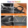URPOWER Dog Car Seat Cover for Back Seat - Waterproof