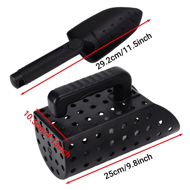 Metal Detector Shovel ABS Sand Scoop Sand Sifter Sand Sifter