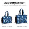 HoogaLife Nurse Bag for Work - Waterproof, Lightweight, Large Portable