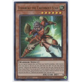 Todoroki The Earthbolt Star - BLCR-EN035 - Ultra Rare - 1st Edition