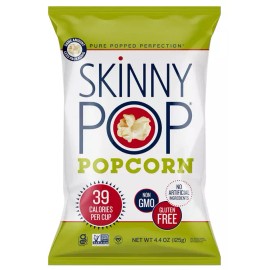 SkinnyPop White Cheddar Popcorn, Skinny Pop,4.4oz Grocery Size Bag,Select Flavor - Original