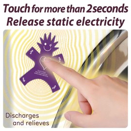 OLUAGE Anti Static Sheets Static Guard Reduce Static Shock Sparknon-X Man (Purple)