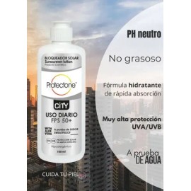 Bloqueador Solar Fps 50+ 100ml Aloe Vera Y Vit. E Uso Diario