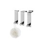 Zack 20892 Batos Door Hooks High-Gloss Stainless Steel