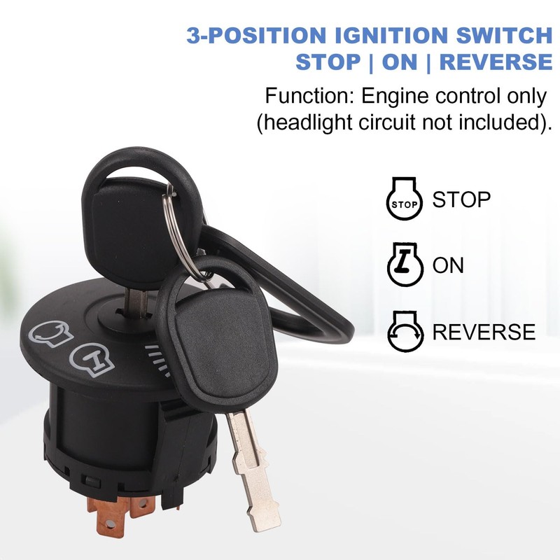 Erato Lawn Mower Ignition Starter Switch Lawn Tractor Ignition Switch