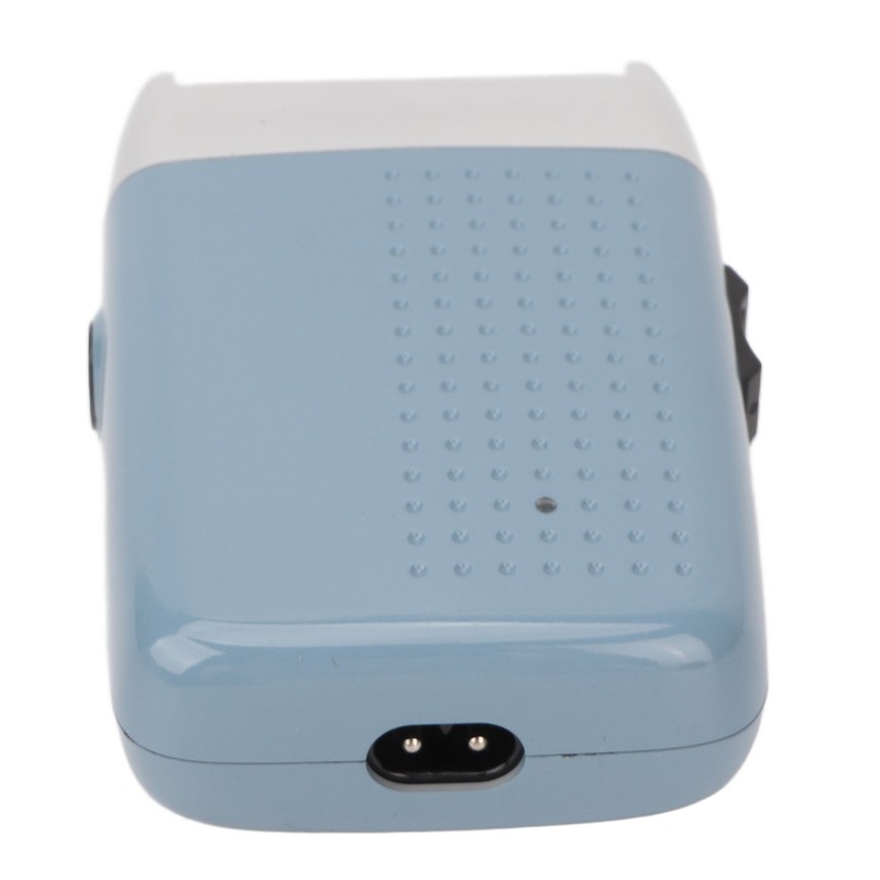 Rechargeable Beard Trimmer Blue USB Waterproof Portable Electric Hair Clipper