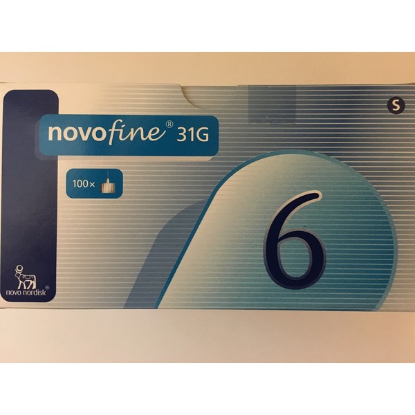 Novofine 6mm 31G Pen Needles