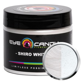 Eye Candy Premium Mica Powder Pigment “Shiro White” (50g) Multipurpose DIY Arts and Crafts Additive | Natural Bath Bombs, Resin, Paint, Epoxy, Soap, Nail Polish, Lip Balm (Shiro White, 50G)