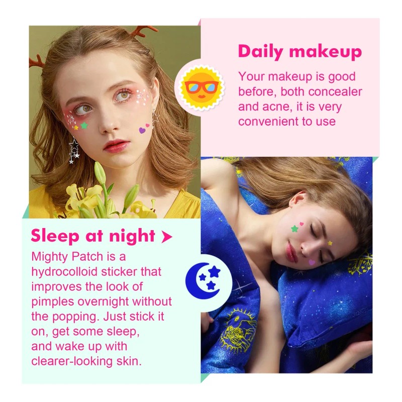 Parche Acné Espinillas Naturales Sin Dolor 156 Pimple Patch